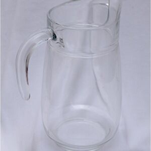 Vintage clear glass pitcher